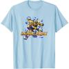 Transformers: EarthSpark Bumblebee Hero Pose T-Shirt(Baby Blue)