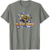 Transformers: EarthSpark Bumblebee Hero Pose T-Shirt(Olive Heather)