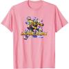 Transformers: EarthSpark Bumblebee Hero Pose T-Shirt(Pink)