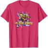 Transformers: EarthSpark Bumblebee Hero Pose T-Shirt(Red Heather)