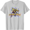 Transformers: EarthSpark Bumblebee Hero Pose T-Shirt(Silver Grey)