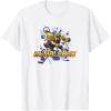 Transformers: EarthSpark Bumblebee Hero Pose T-Shirt(White)
