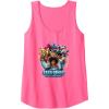 Transformers: EarthSpark Heroes Group Shot Poster Tank Top(Neon Pink)