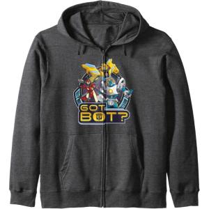 Transformers: EarthSpark Autobots Got Bot? Zip Hoodie(Dark Heather Grey)