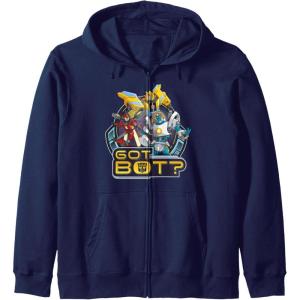 Transformers: EarthSpark Autobots Got Bot? Zip Hoodie(Navy Blue)