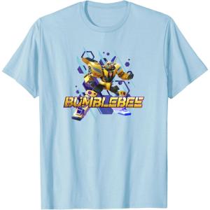 Transformers: EarthSpark Bumblebee Hero Pose T-Shirt(Baby Blue)