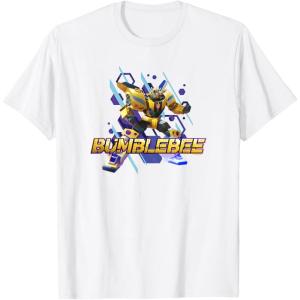 Transformers: EarthSpark Bumblebee Hero Pose T-Shirt(White)
