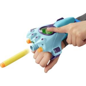 Transformers EarthSpark Cyber-Sleeve Battle Blaster with 3 Nerf Darts and Cyber-Sword, Interactive Role Play Toys for Boys and Girls Ages 6 and Up