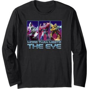 Transformers: EarthSpark More Than Meets The Eye Long Sleeve T-Shirt(Black)