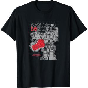 Transformers Megatron Master Of Destruction Color Pop T-Shirt(Black)