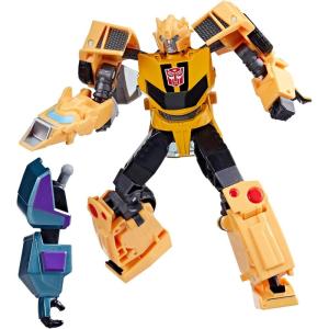 Transformers Toys EarthSpark Deluxe Class Bumblebee Action Figure, 5-Inch, Robot Toys for Kids Ages 6 and Up(Deluxe)