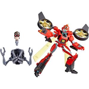 Transformers Toys EarthSpark Deluxe Class Terran Twitch Action Figure, 5-Inch, Robot Toys for Kids Ages 6 and Up