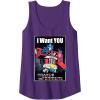 Transformers Optimus Prime I Want You Retro Poster Tank Top(Purple)