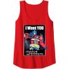 Transformers Optimus Prime I Want You Retro Poster Tank Top(Red)