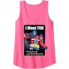 Transformers Optimus Prime I Want You Retro Poster Tank Top(Neon Pink)