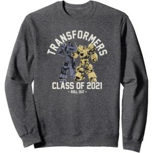 Transformers Graduation Class Of 2021 Roll Out Sweatshirt(Dark Heather Grey)