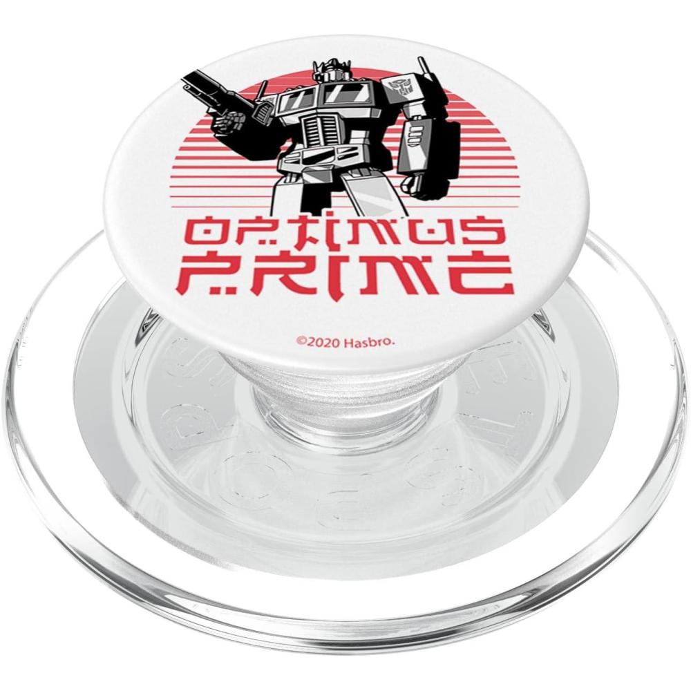 imageTransformers Optimus Prime Kanji Style Portrait PopSockets Adhesive PopGripMagnetic PopGrip