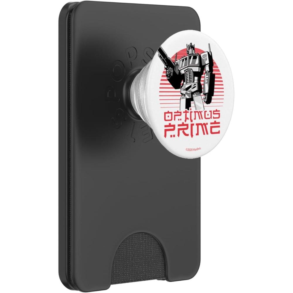 imageTransformers Optimus Prime Kanji Style Portrait PopSockets Adhesive PopGripMagnetic PopWallet