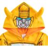 Hasbro Transformers One Optimus Prime and Bumblebee Boys Zip Up Hoodie for Big Kids(Yellow)