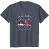Transformers I’ve Been Nice Optimus Prime Portrait T-Shirt(Heather Blue)