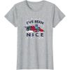 Transformers I’ve Been Nice Optimus Prime Portrait T-Shirt(Heather Grey)