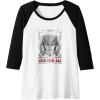Transformers Megatron Good to Be Bad Raglan Baseball Tee(Black/White)