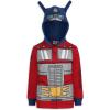 Hasbro Transformers One Optimus Prime and Bumblebee Boys Zip Up Hoodie for Big Kids(Red)