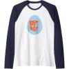 Transformers Autobot Egg Happy Easter Raglan Baseball Tee(Navy Blue/White)