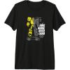 Transformers Bumblebee Awesome Overload Split Premium Tri-blend T-Shirt(Black)
