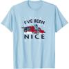 Transformers I’ve Been Nice Optimus Prime Portrait T-Shirt(Baby Blue)