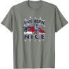 Transformers I’ve Been Nice Optimus Prime Portrait T-Shirt(Olive Heather)