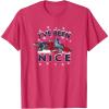 Transformers I’ve Been Nice Optimus Prime Portrait T-Shirt(Red Heather)