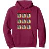 Transformers Me Grimlock Emotions Pullover Hoodie(Burgundy)
