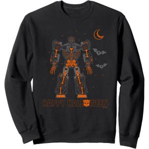 Transformers Halloween Optimus Prime Robo-Bones Sweatshirt(Black)