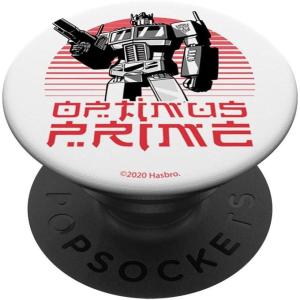 Transformers Optimus Prime Kanji Style Portrait PopSockets Adhesive PopGrip(Adhesive PopGrip)