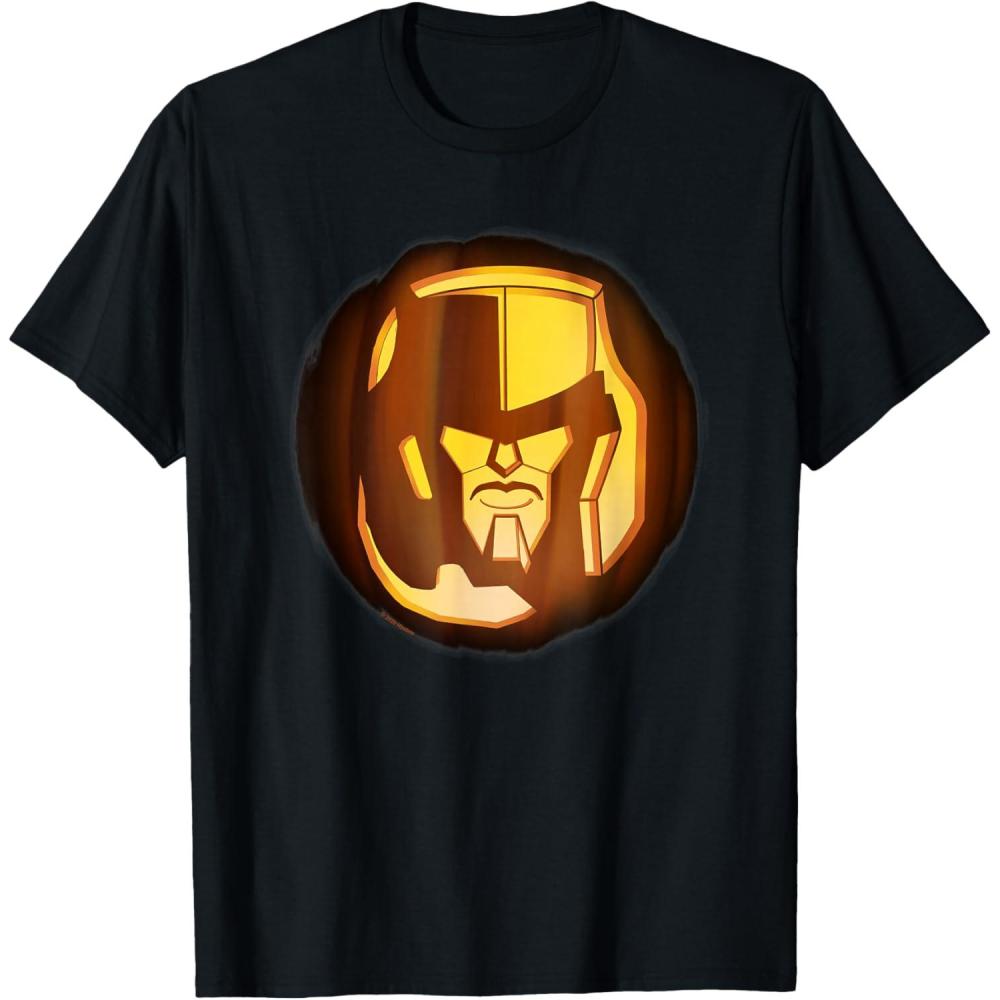 imageTransformers Halloween Megatron Pumpkin TShirtBlack