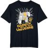 Transformers Grimlock Here to Save Universe Retro Vintage T-Shirt Small(Black)
