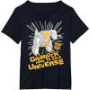 Transformers Grimlock Here to Save Universe Retro Vintage T-Shirt Small(Black)