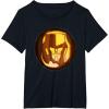 Transformers Halloween Megatron Pumpkin T-Shirt(Black)