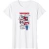 Transformers Optimus Prime Transformation Comic Strip T-Shirt(White)