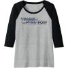 Transformers Purple Gradient Logo Raglan Baseball Tee(Black/Athletic Heather)