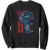 Transformers Optimus Prime Running Doodle Sweatshirt(Black)