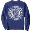 Transformers Optimus Prime Vintage Rock Lightning Logo Sweatshirt(Navy Blue)