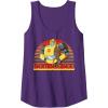 Transformers Bumblebee Retro Stripes Vintage Portrait Tank Top(Purple)