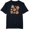 Transformers Christmas Gingerbread Cookies T-Shirt(Black)