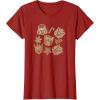 Transformers Christmas Gingerbread Cookies T-Shirt(Cranberry Red)