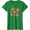 Transformers Christmas Gingerbread Cookies T-Shirt(Kelly Green)