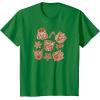 Transformers Christmas Gingerbread Cookies T-Shirt(Kelly Green)