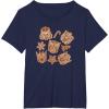 Transformers Christmas Gingerbread Cookies T-Shirt(Navy Blue)