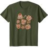 Transformers Christmas Gingerbread Cookies T-Shirt(Olive Green)
